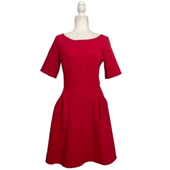 Z Spoke by Zac Posen Red Sheath Dress - Picture 2 of 5